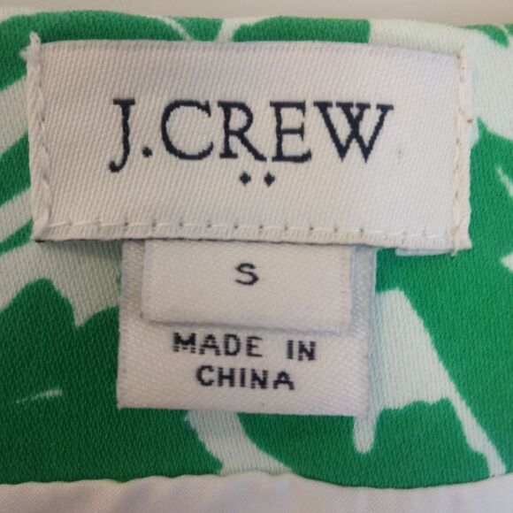 J.Crew Cross Back Scallop Hem Top - Picture 2 of 8